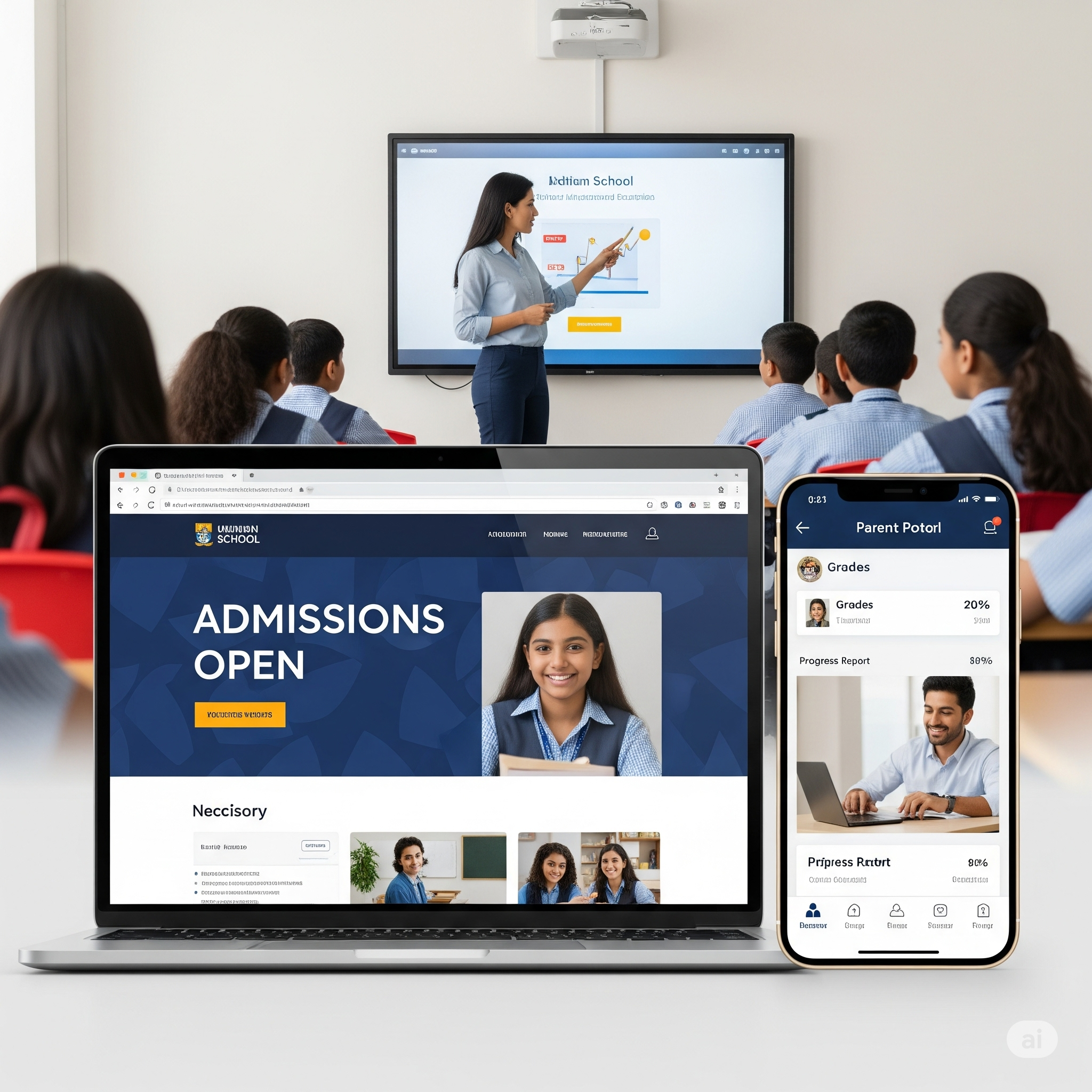 Digital school admissions open