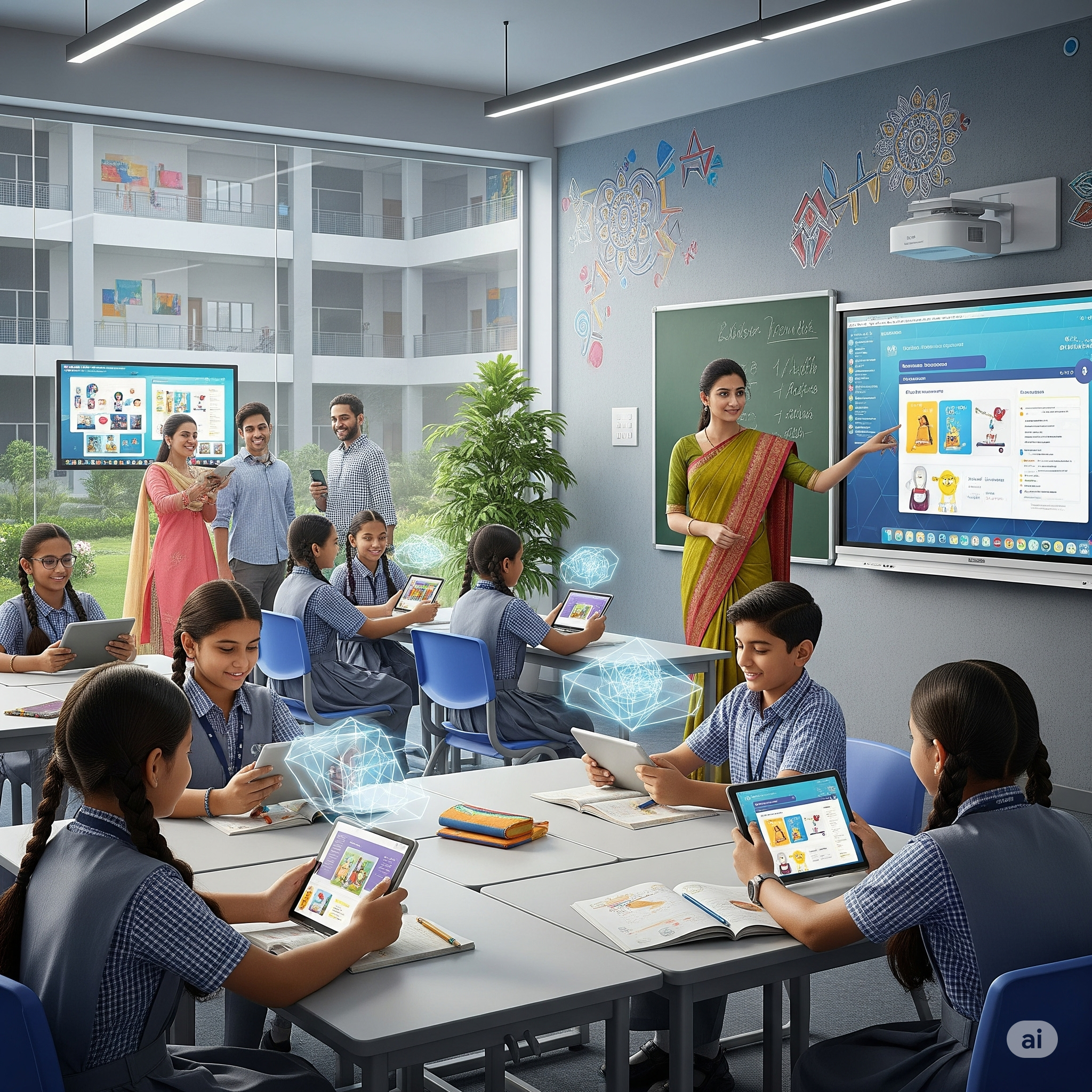 Telangana Digital school Presence